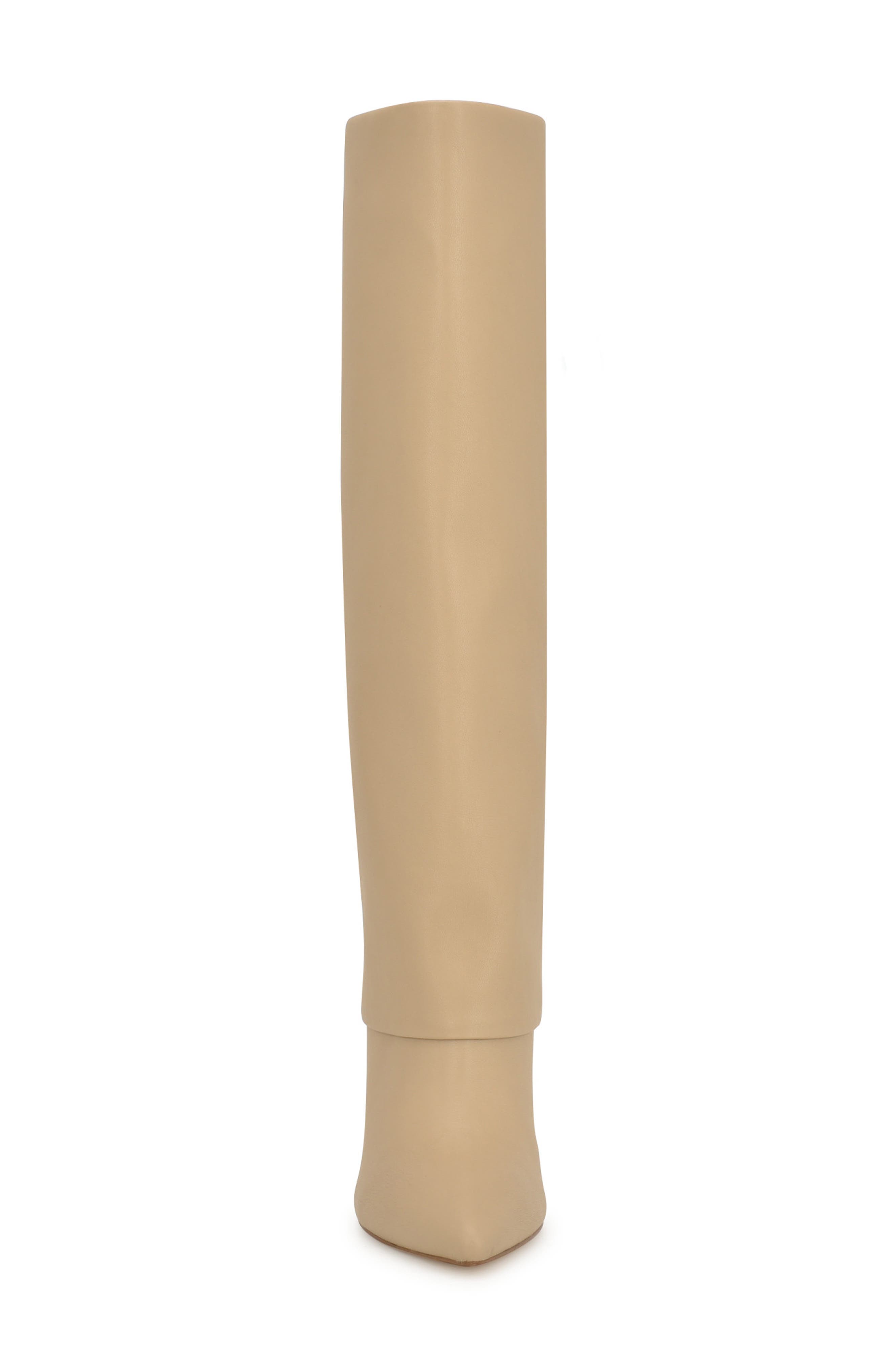 Radish Foldover Pointed Toe Knee High Boot, Alternate, color, LNA01
