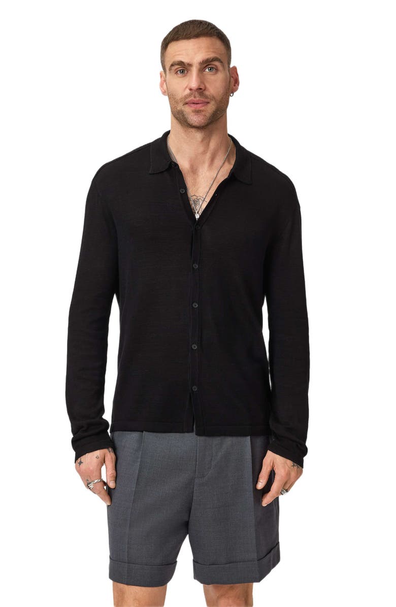 John Varvatos Sorrenti Cardigan, Alternate, color, 