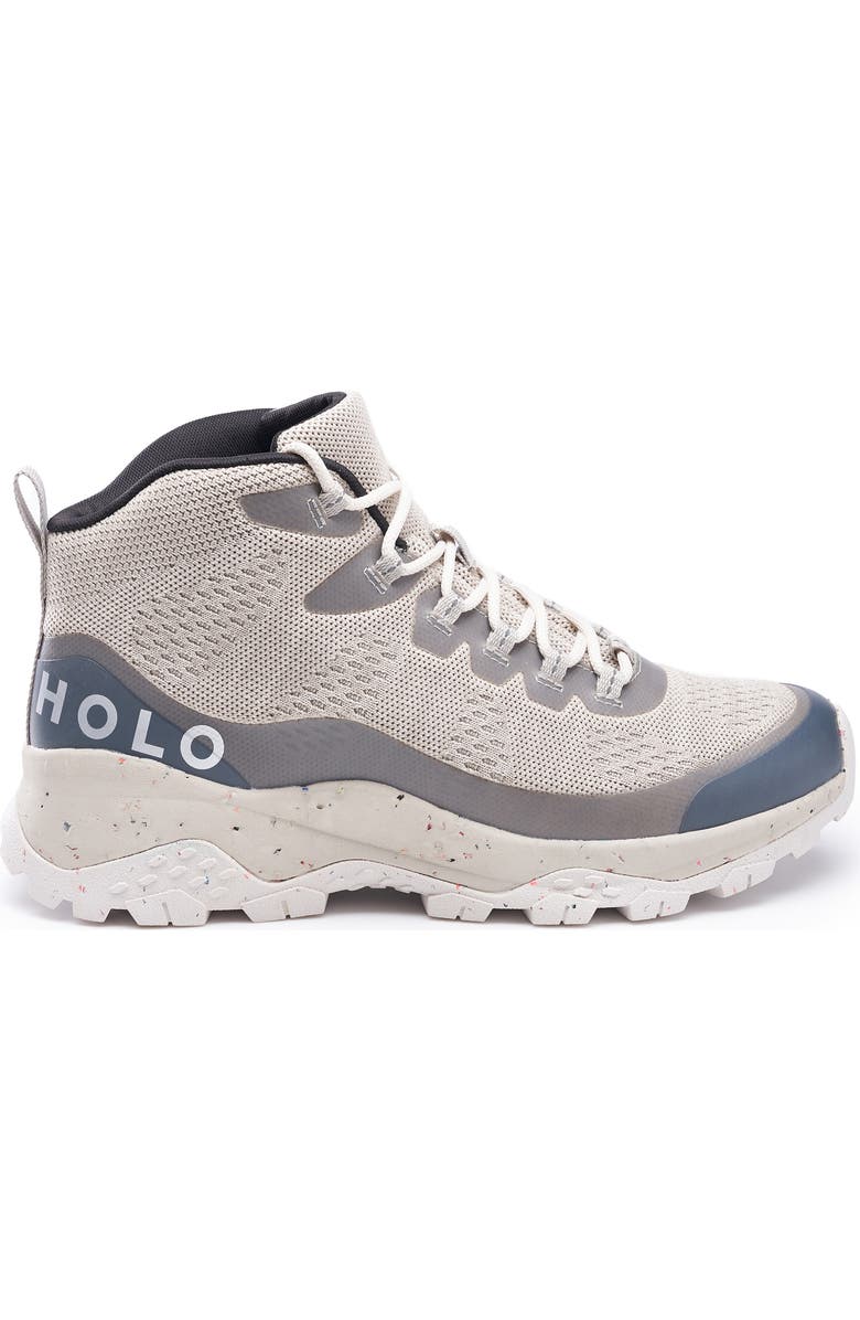HOLO Footwear Troy Mid Hiking Shoe, Alternate, color, Moon
