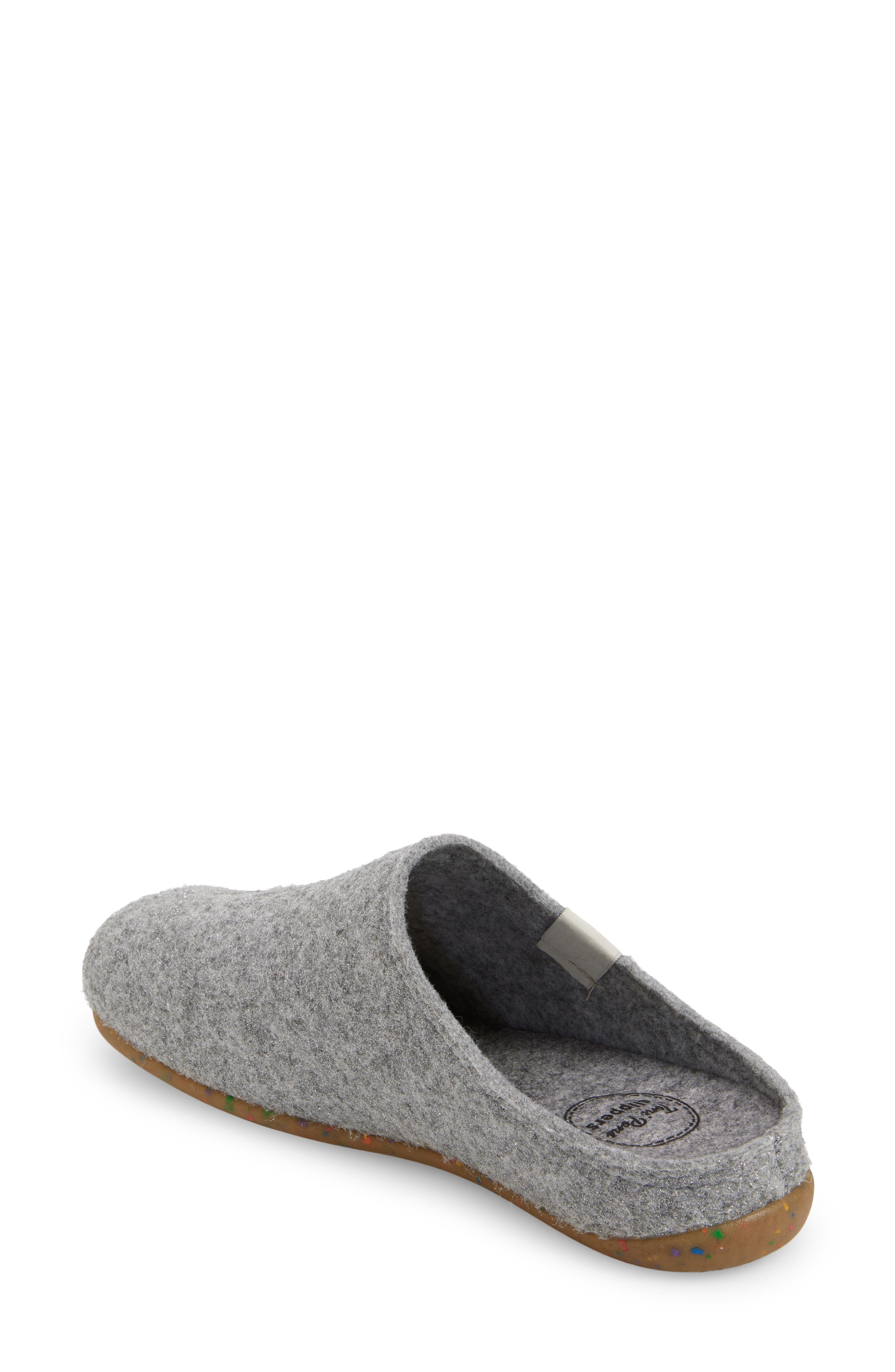 Maui Metallic Slipper, Alternate, color, GREY