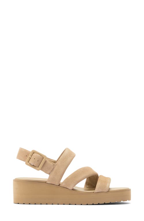 Vince Skylar Platform Sandal In Dune