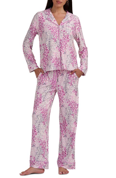 Print Long Sleeve Pajamas