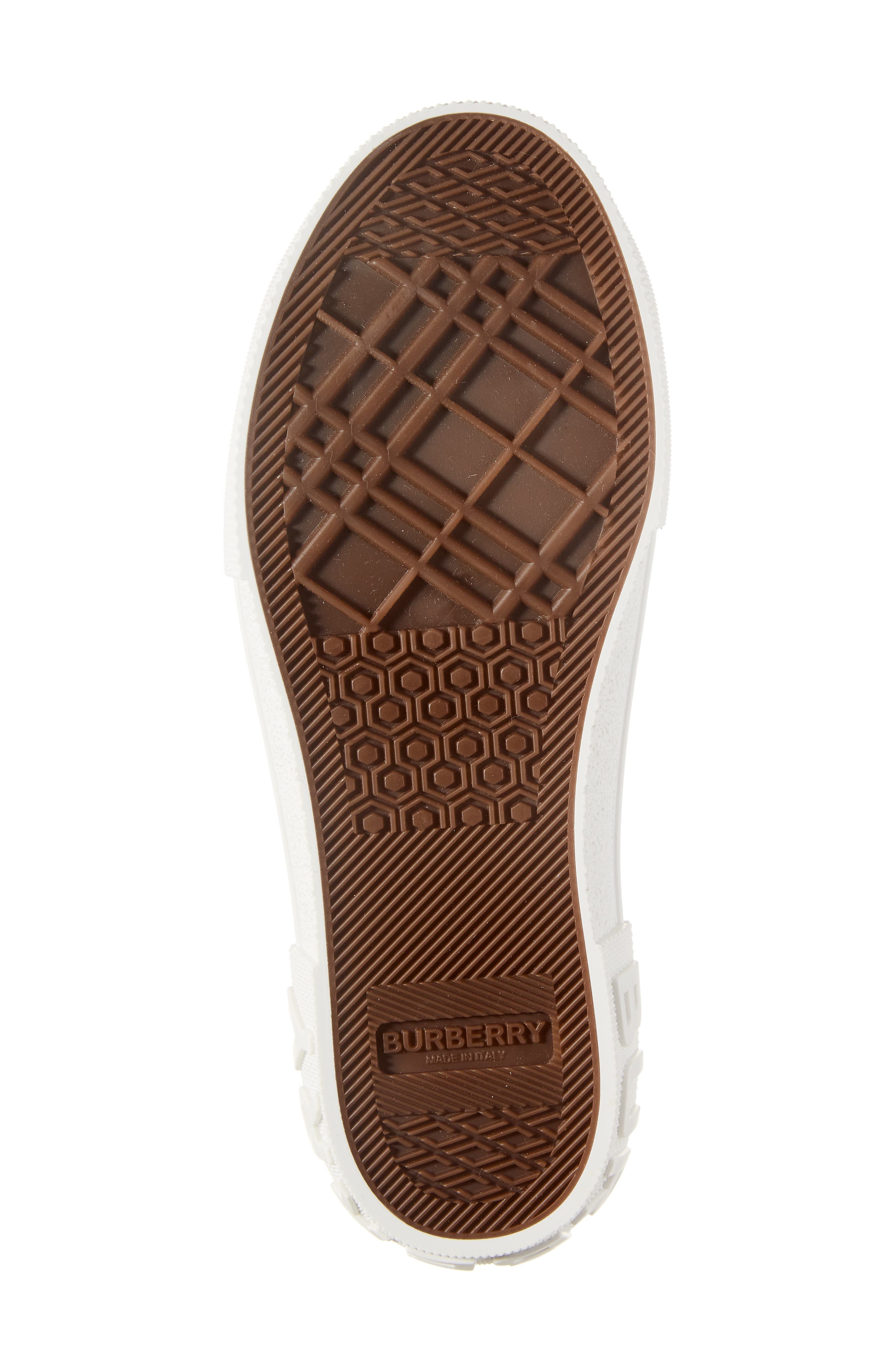 Burberry Jack Check Platform Sneaker, Alternate, color, 