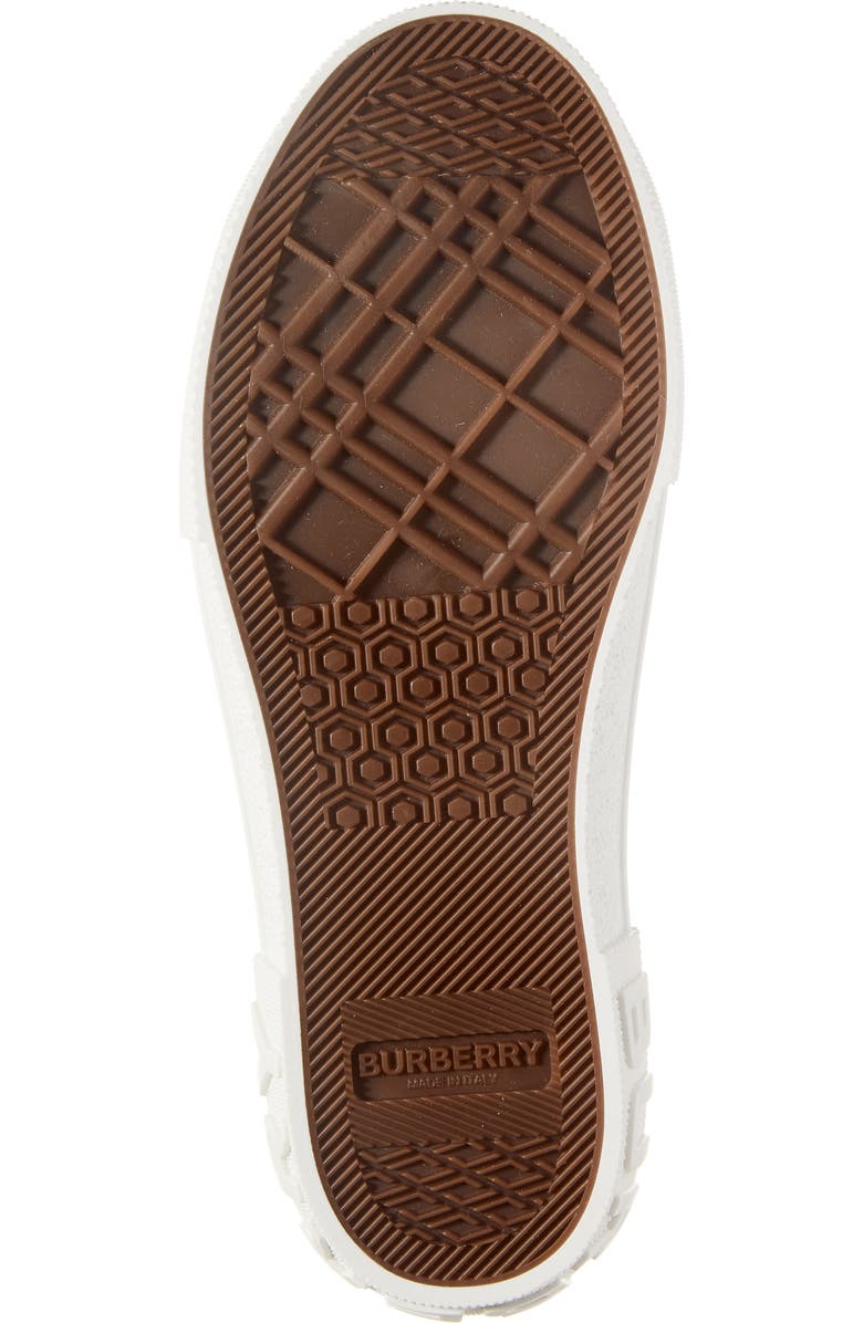 Burberry Jack Check Platform Sneaker, Alternate, color,