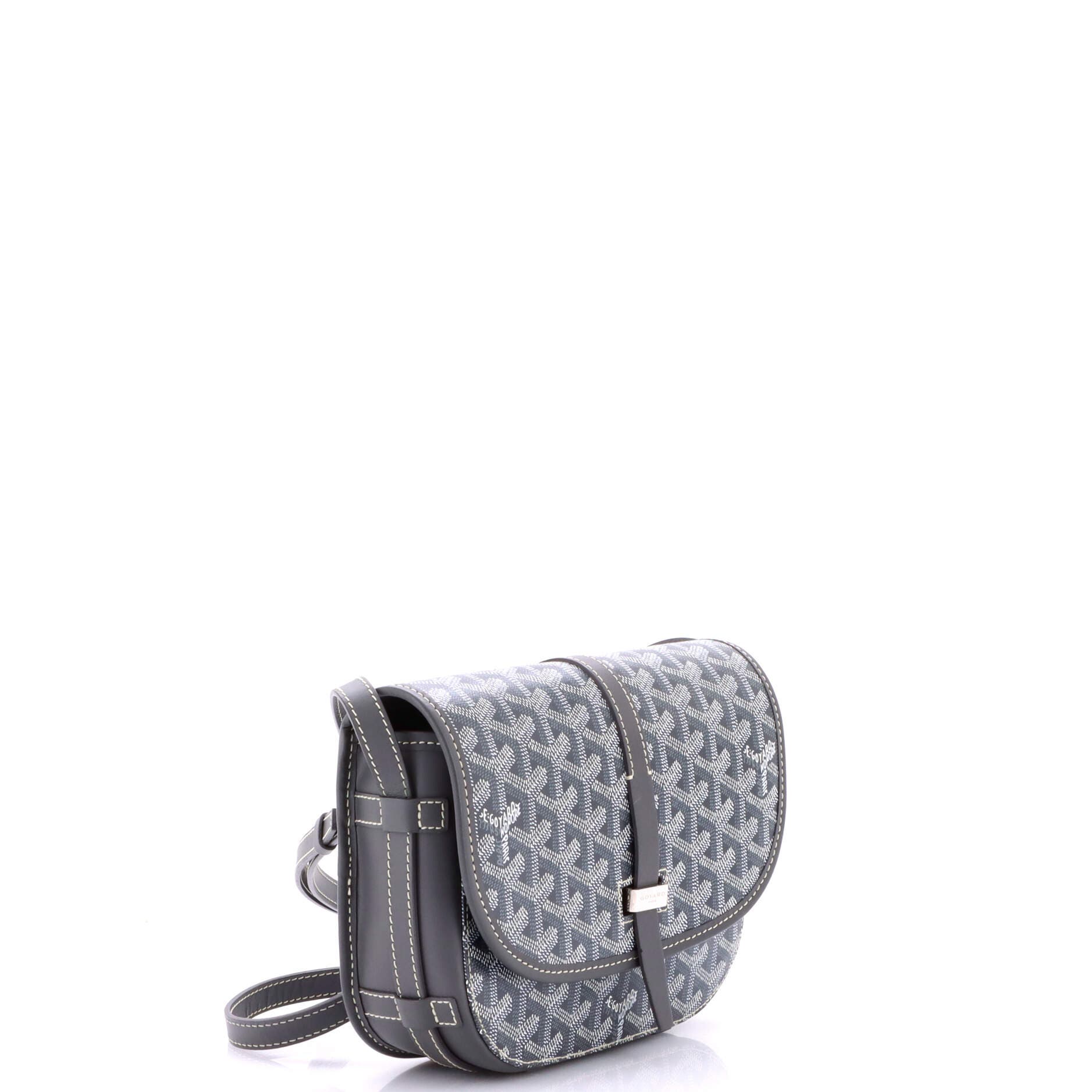 Belvedere II Messenger Bag Coated Canvas PM, Alternate, color, Grey