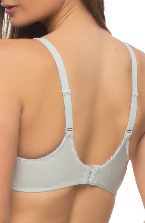 Felina Celestial Full Coverage Underwire Bra In Gray Ice