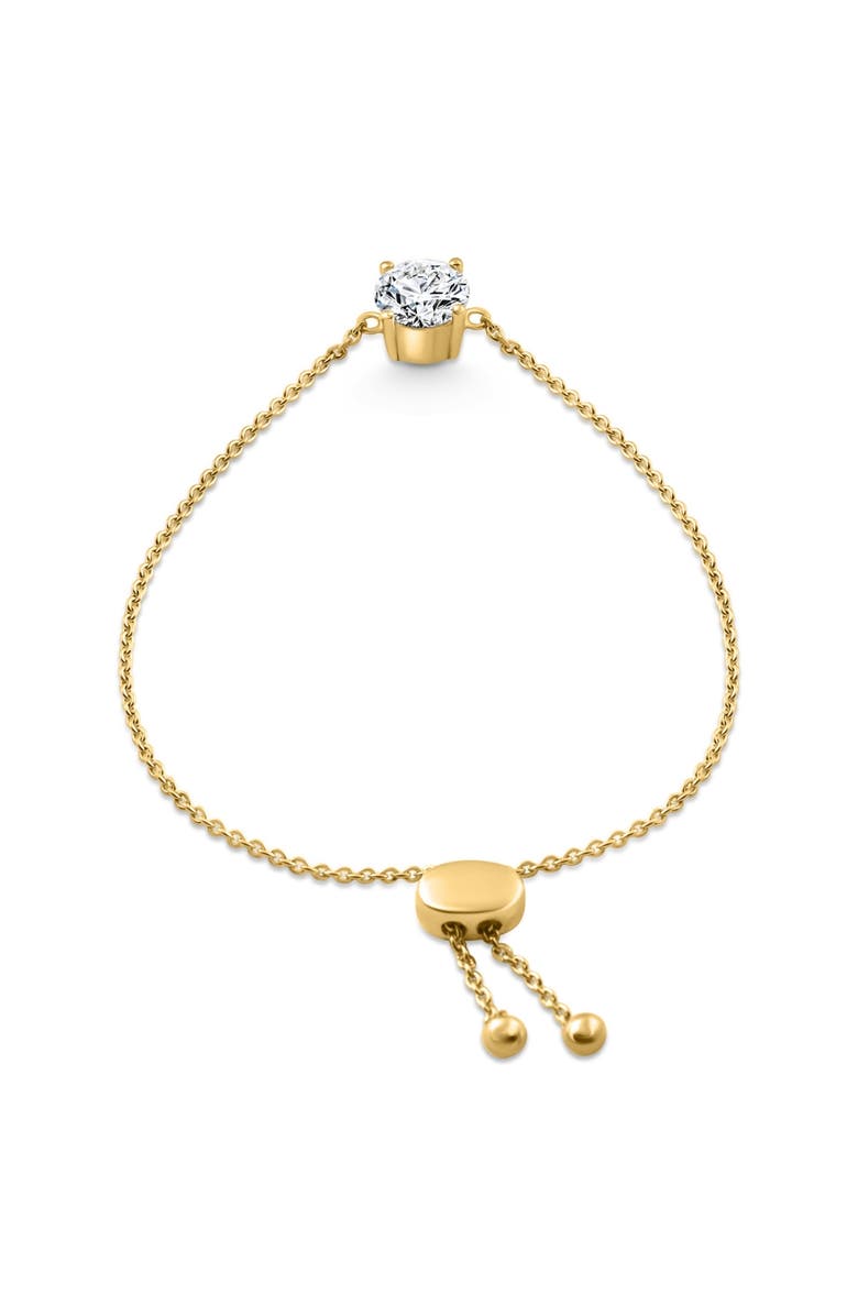 Bliss Diamond Certified 2Ct Diamond Solitaire Slider Bracelet 14k Gold Lab Grown, Alternate, color,