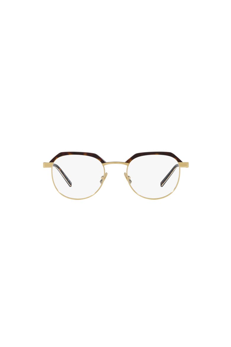 50mm Round optical glasses, Alternate, color, Tortoise