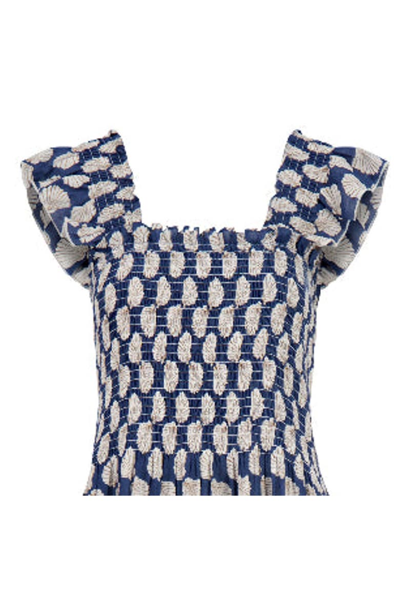 Paloma Women's Maxi Dress, Alternate, color, Shell Beach Navy