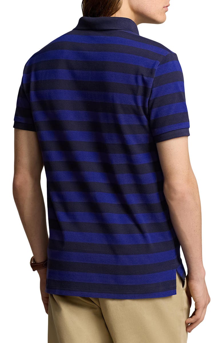 Polo Ralph Lauren Stripe Cotton Piqué Polo, Alternate, color, 
