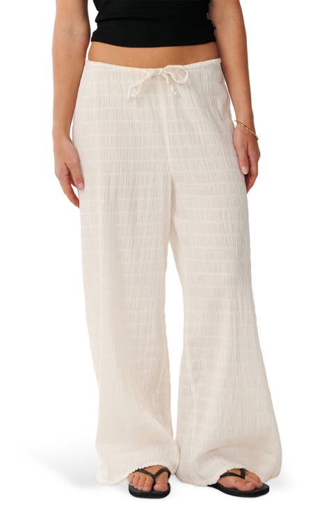 Islands Texture Cover-Up Pants