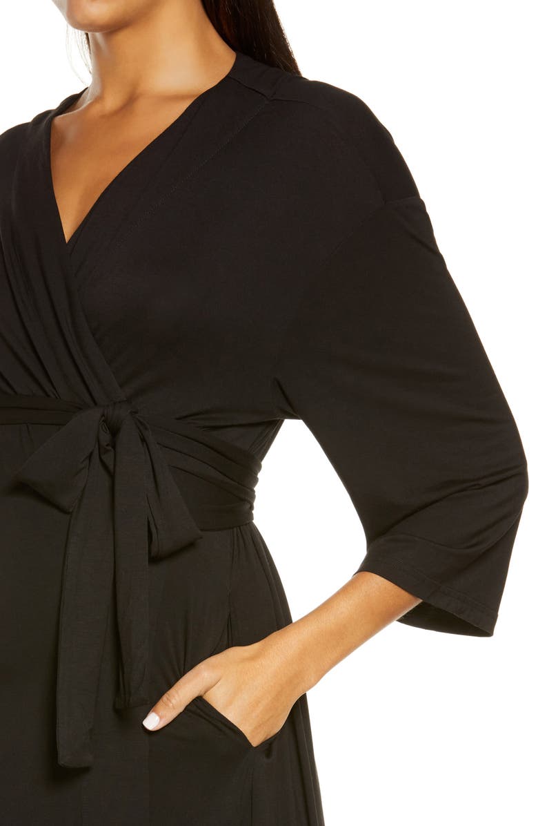 Nesting Olive Maternity/Nursing Robe, Alternate, color,