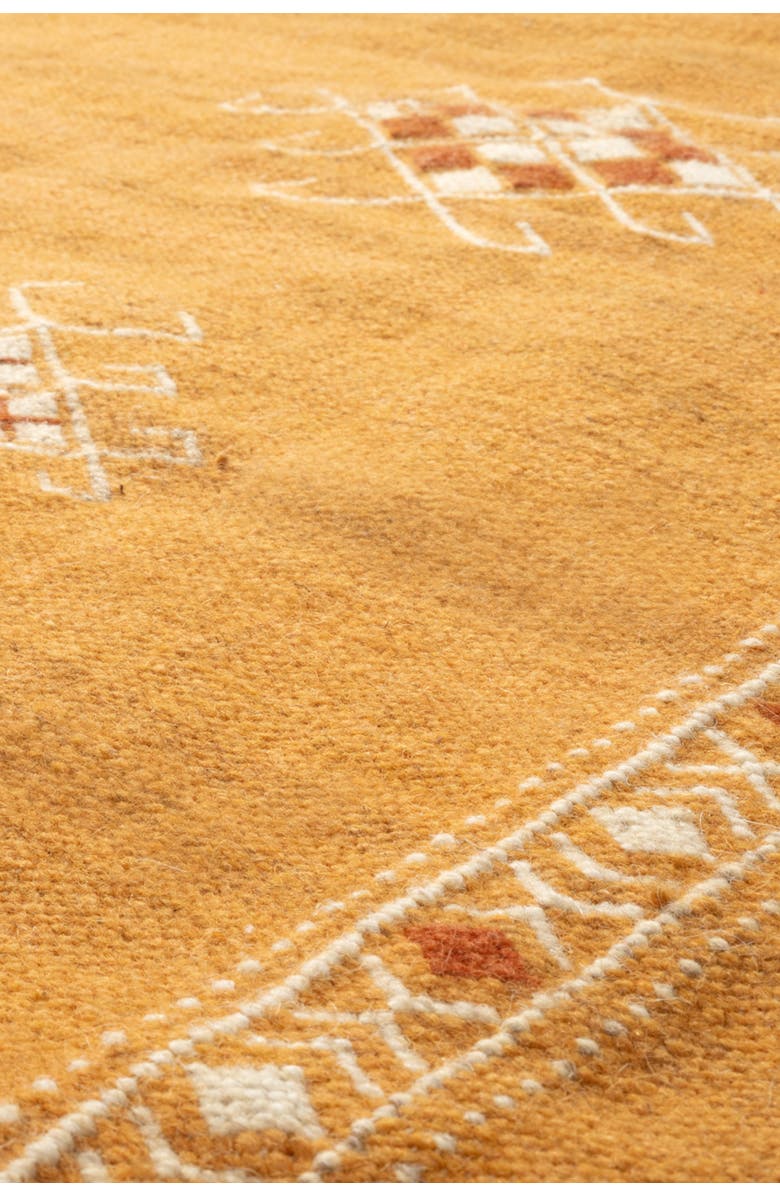 Zsa Zsa Zsu Wool Rug, Alternate, color, Mustard