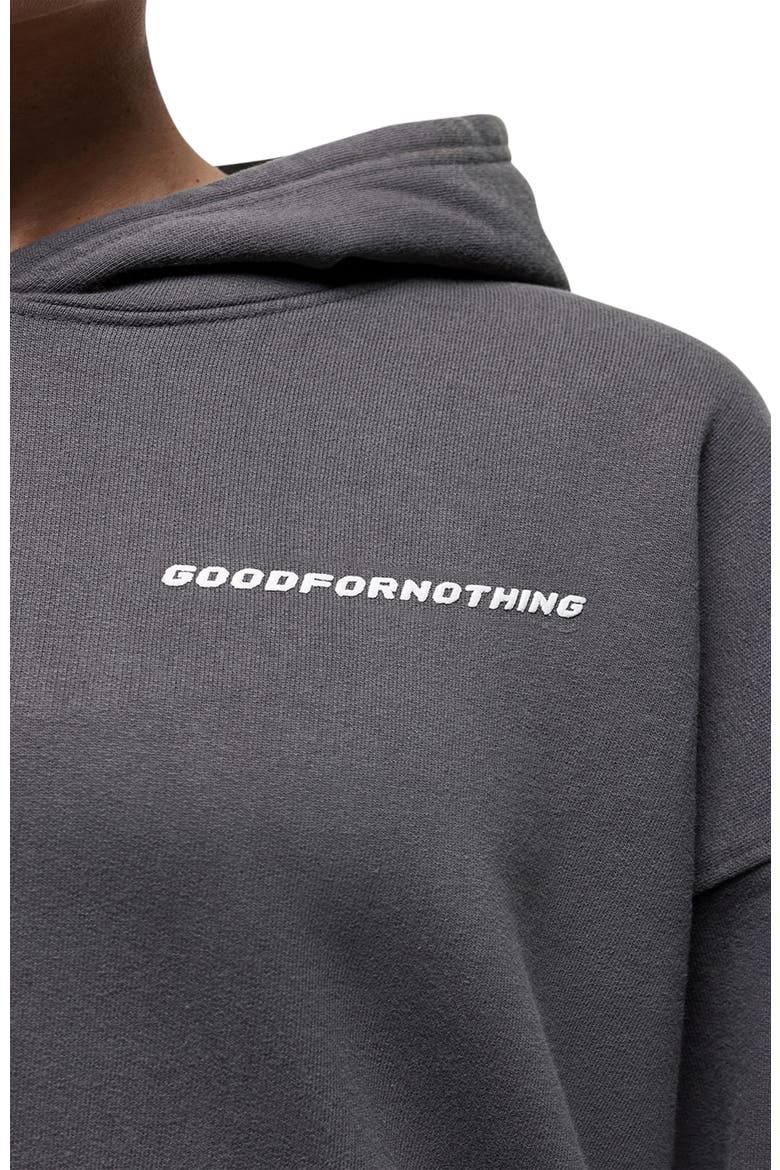 Vintage Grey Relaxed Hoodie, Alternate, color, Grey