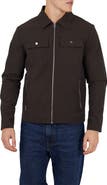 Brave Soul Zip-Up Collared Shacket