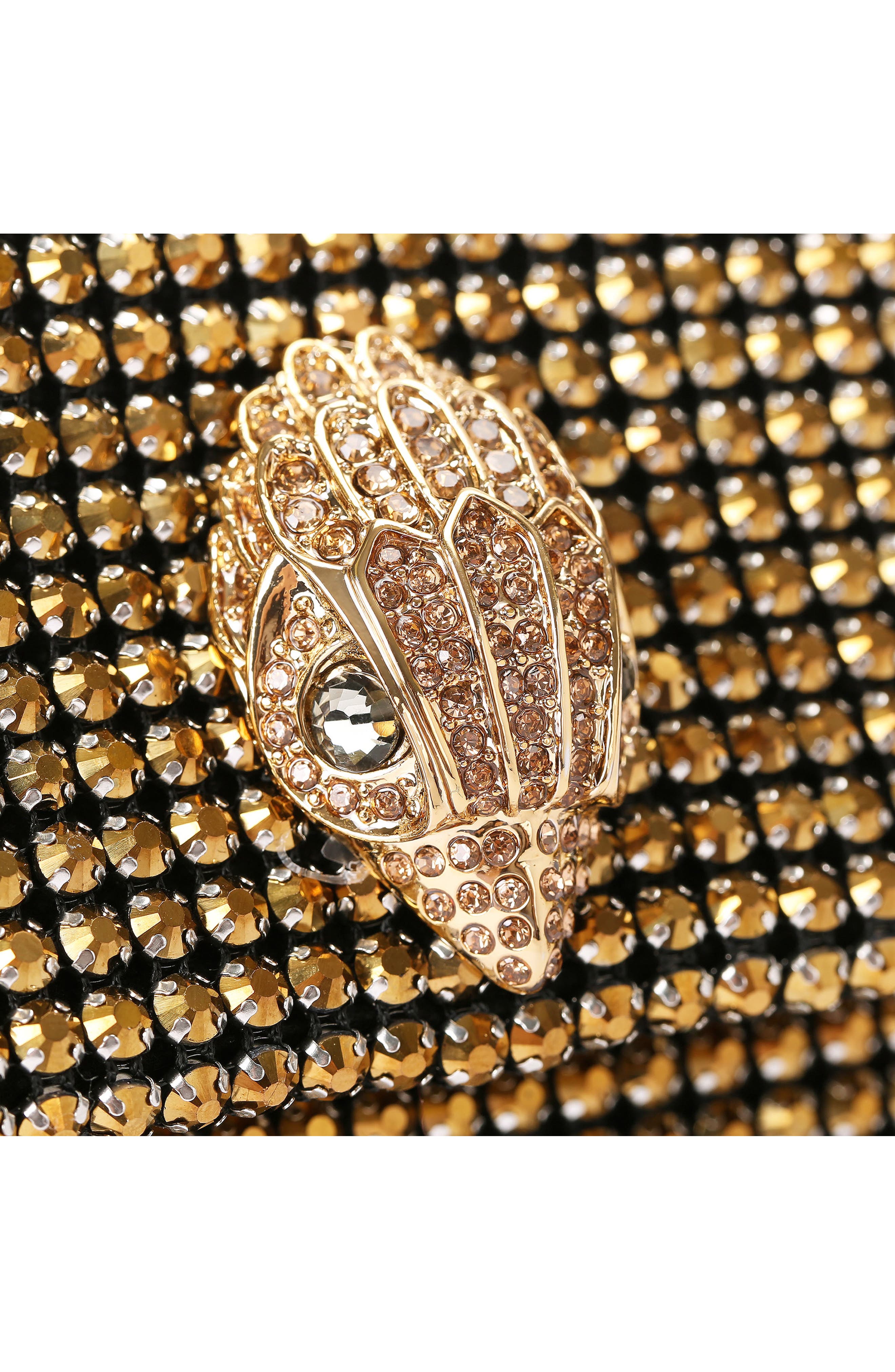 Kurt Geiger London Small Party Shoulder Bag, Alternate, color, Gold