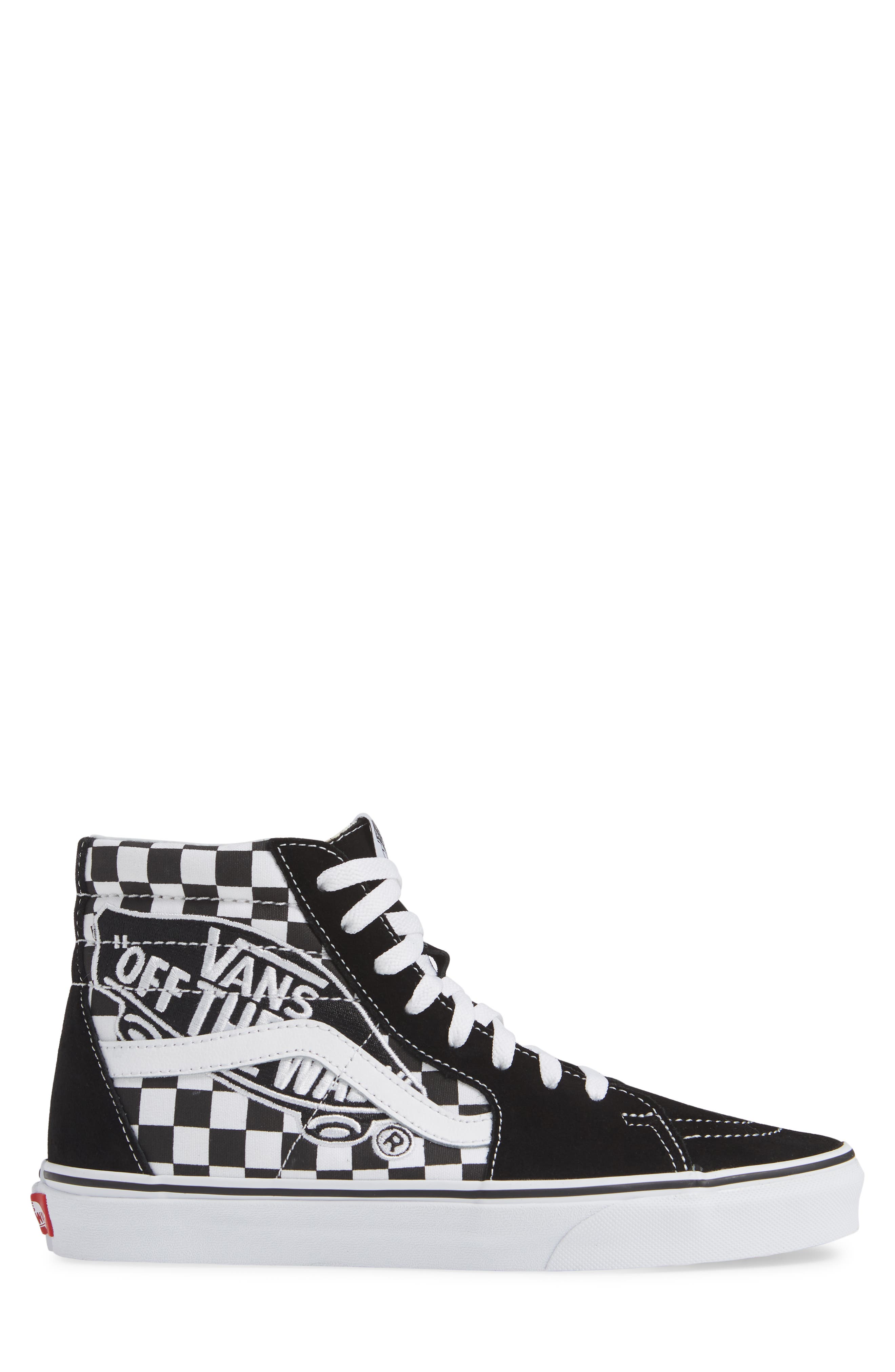 Vans Patch Sk8 Hi Sneaker, Alternate, color, 