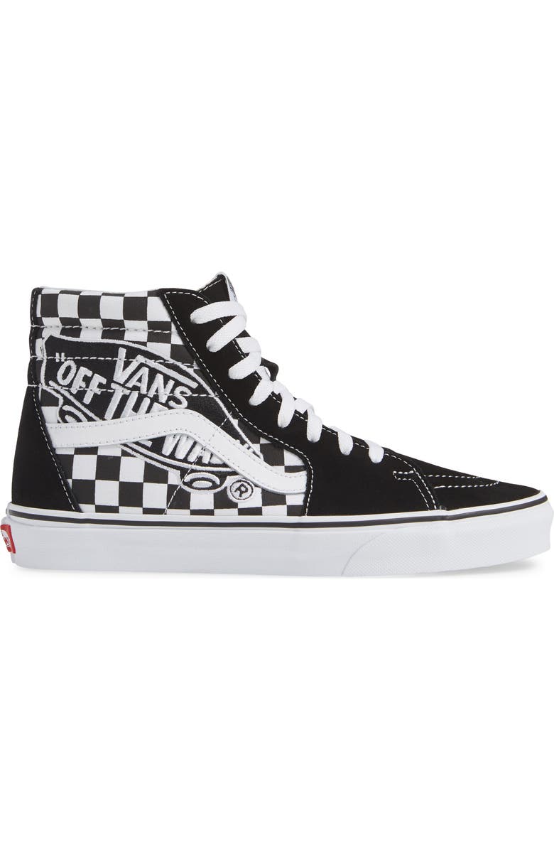 Vans Patch Sk8 Hi Sneaker, Alternate, color,
