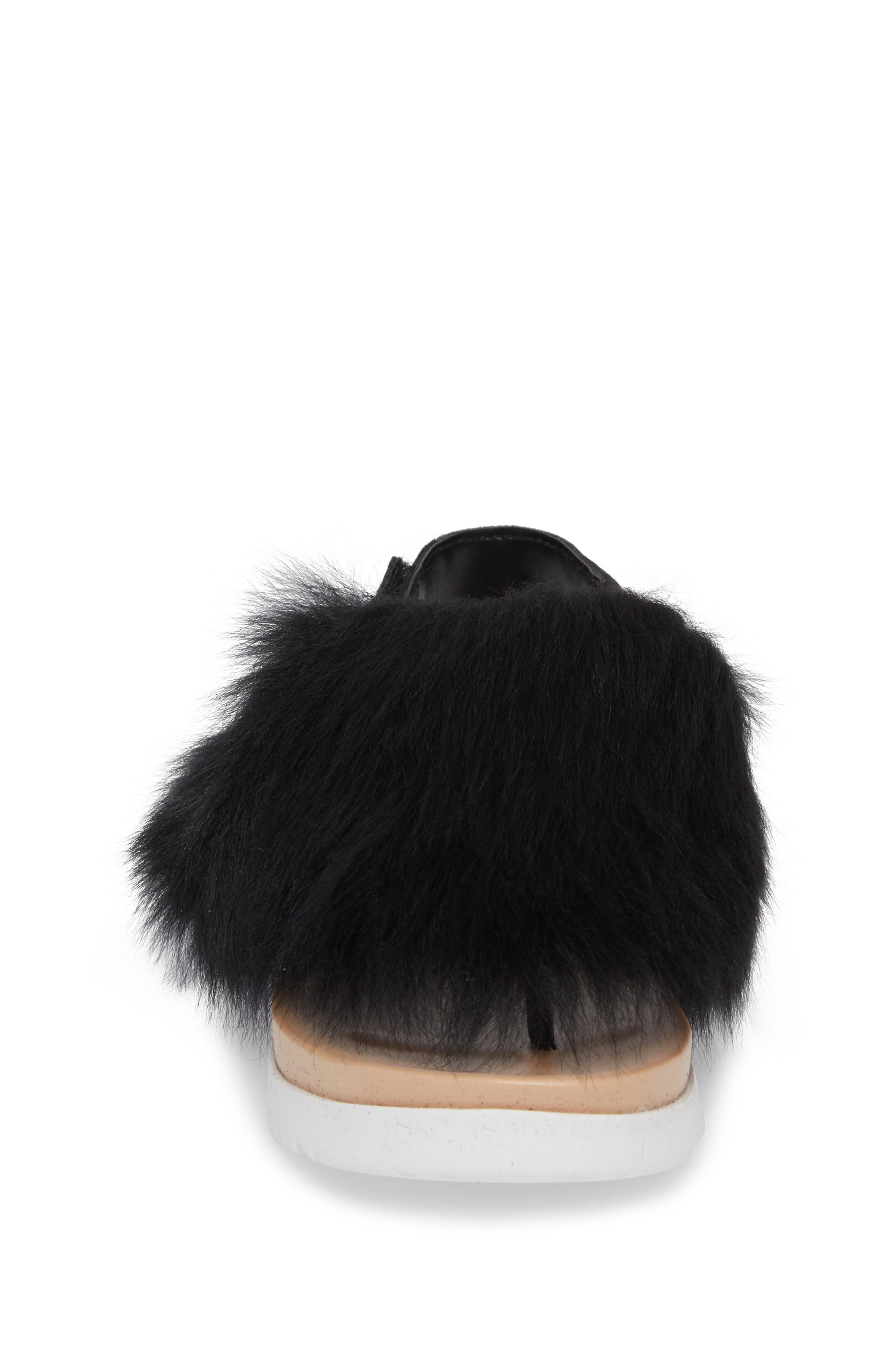 UGG<sup>®</sup> Holly Genuine Shearling Sandal, Alternate, color, 