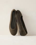 Haven Well Within Suede Round Toe Ballet Flats