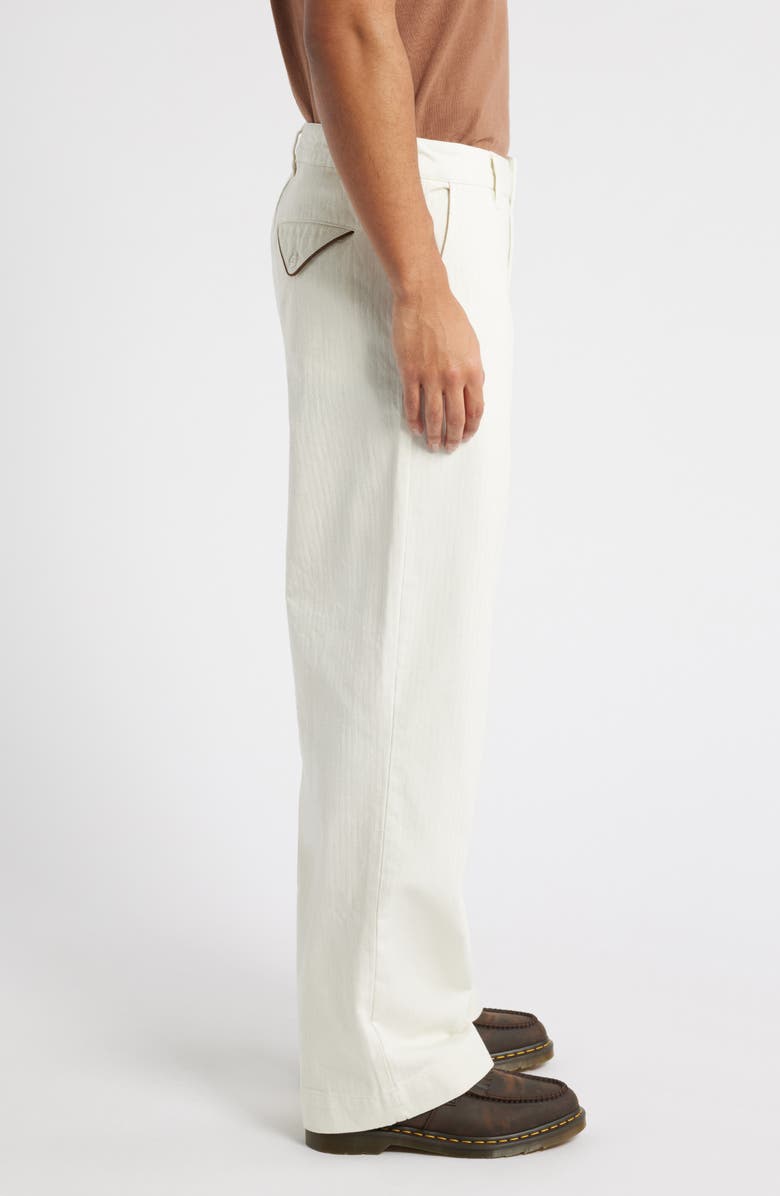 Elwood Groundskeeper Cotton Pants, Alternate, color, Off White