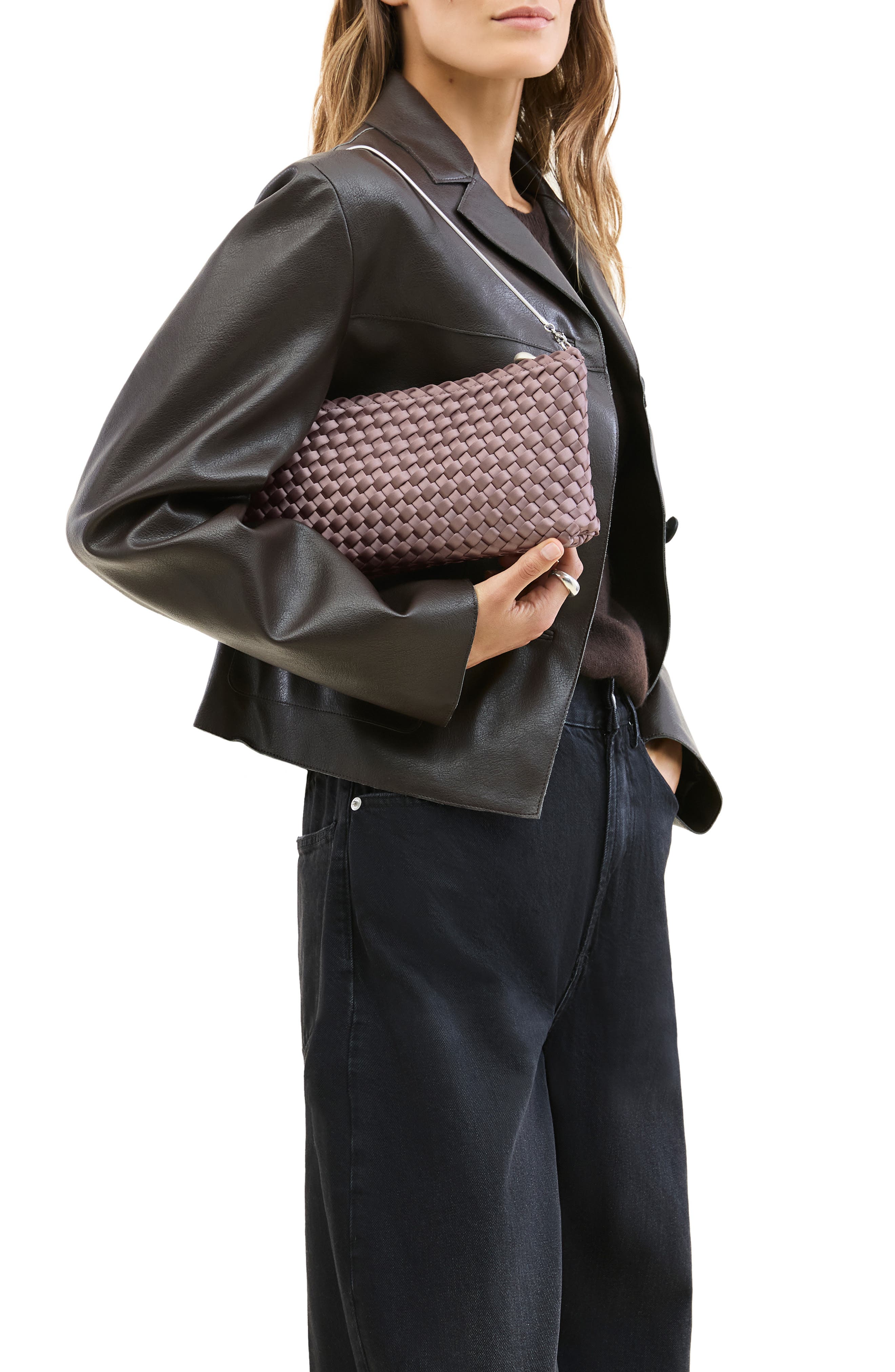 Medium Gala Clutch, Alternate, color, LAVENDER