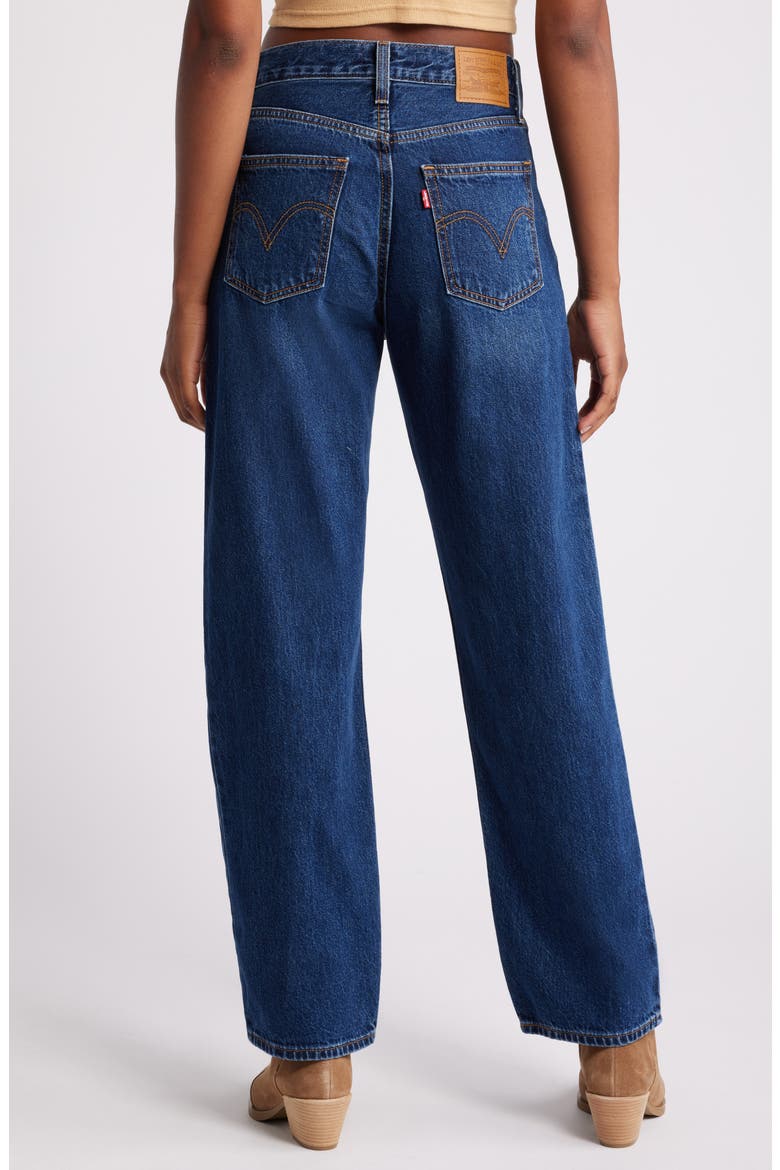 Dad Baggy Straight Leg Jeans, Alternate, color, SHES NICE