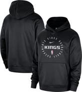 Nike Men's Nike Black Sacramento Kings 2024/25 Spotlight On-Court Practice Performance Pullover Hoodie