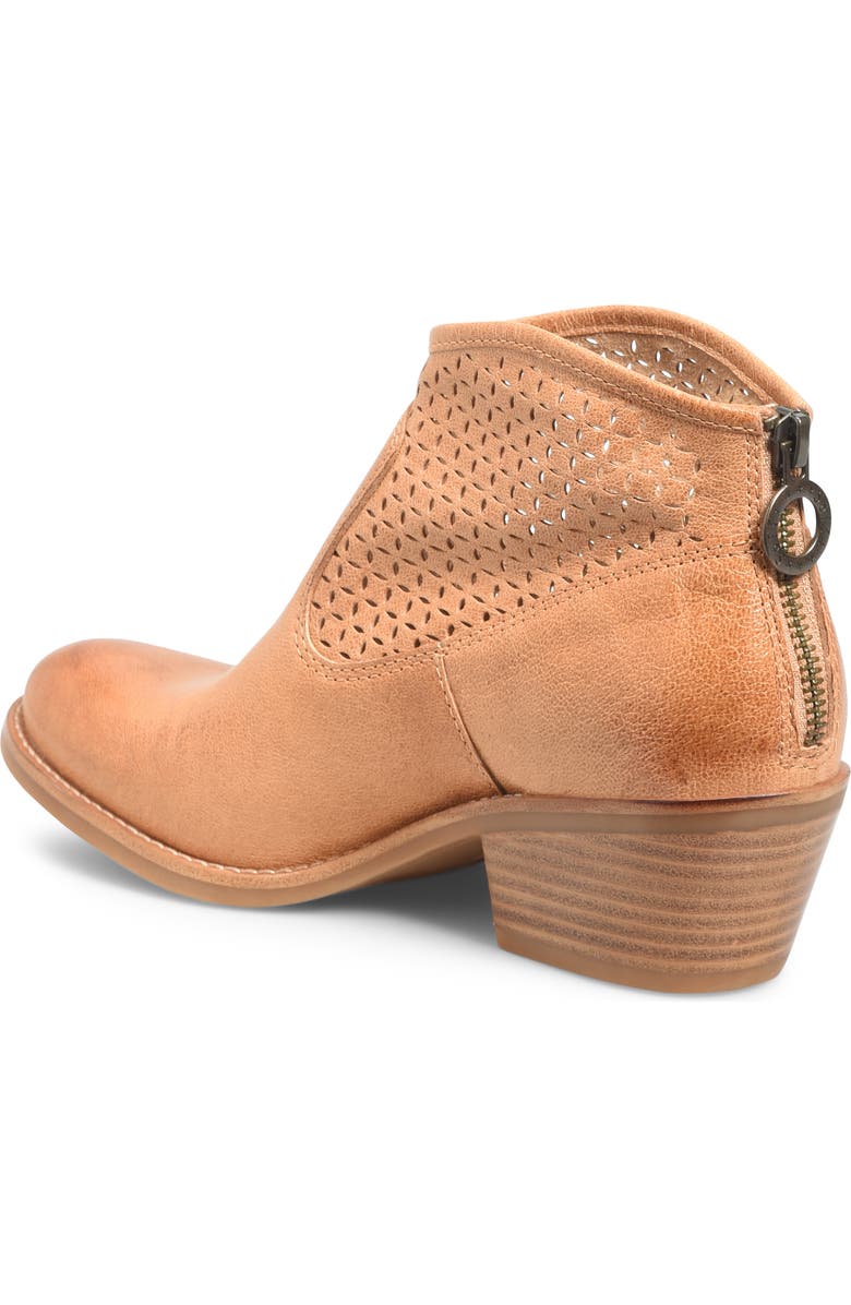 Söfft Aisley Perforated Bootie, Alternate, color, Tan