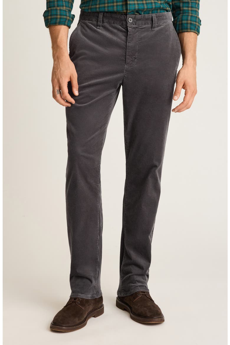 Stretch Corduroy Chinos, Main, color, PHANTOM 19-4205 TCX