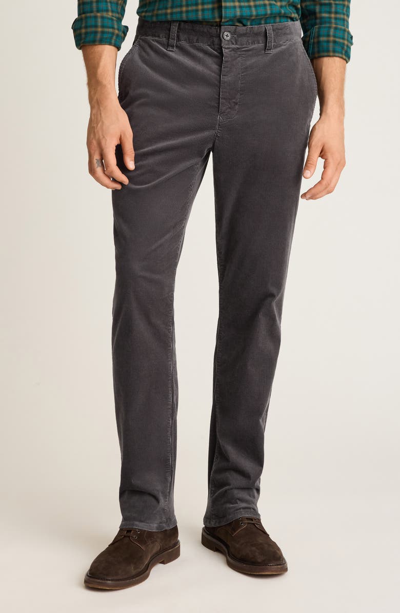 Bonobos Stretch Corduroy Chinos, Main, color, Phantom 19-4205 Tcx