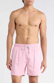 Vintage Summer Endless Solid Volley Swim Trunks