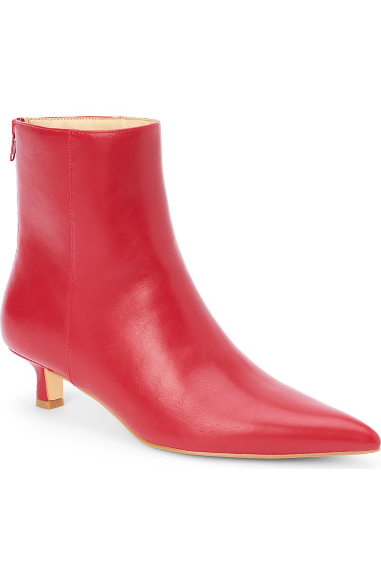 Matisse Genesis Kitten Heel Bootie, Main, color, Red