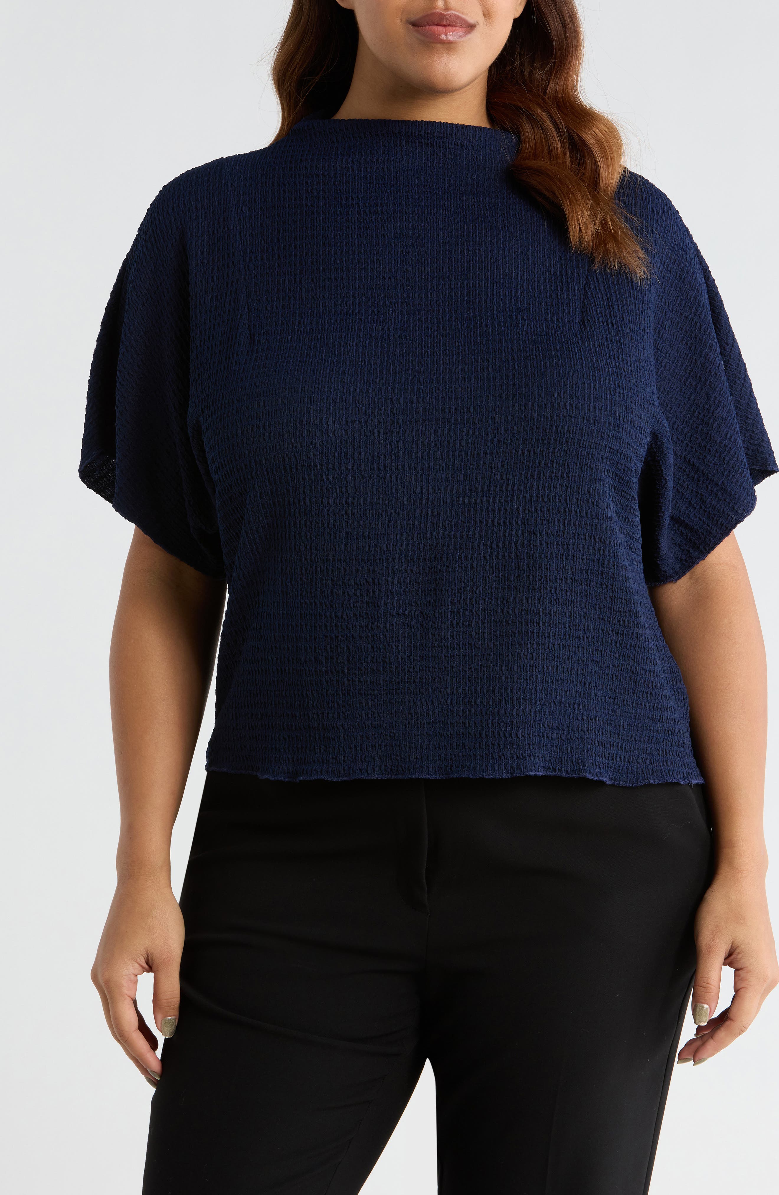 Pucker Knit Top
