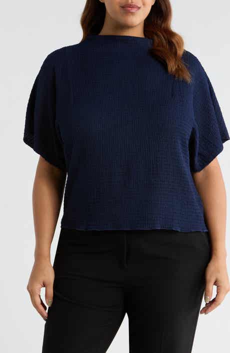 Vince Camuto Pucker Knit Top