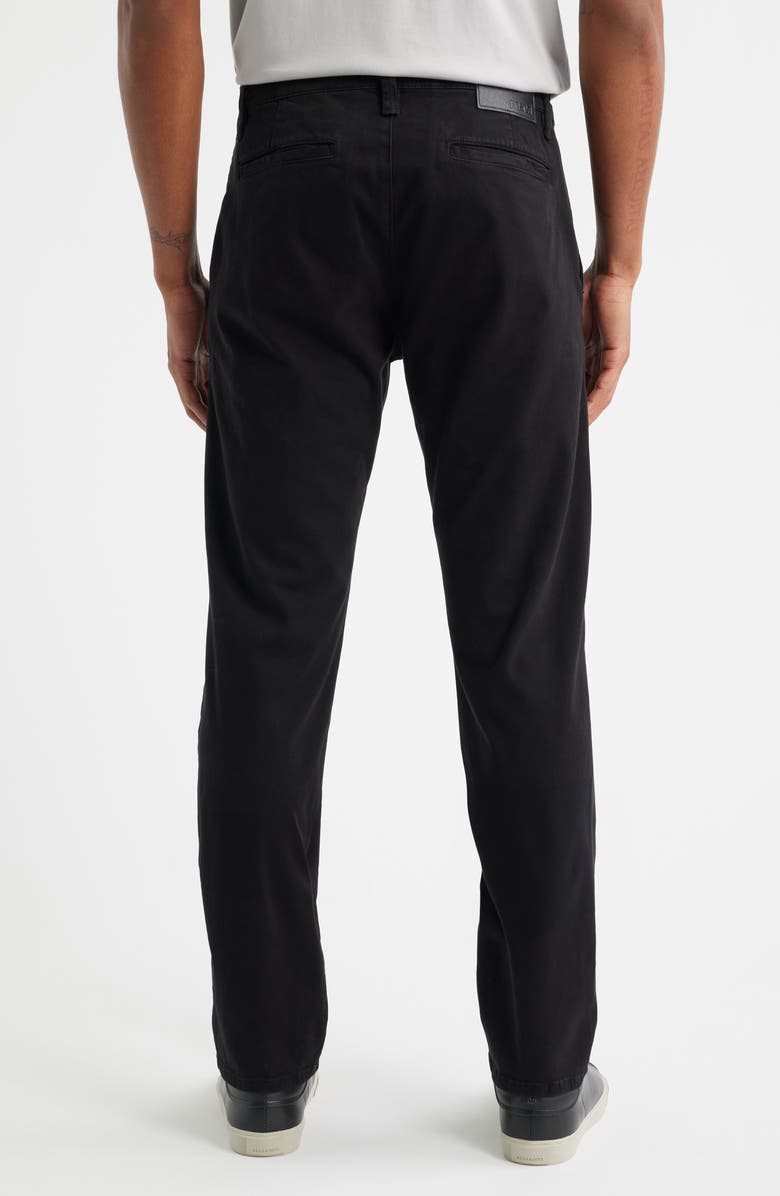 Mavi Jeans Milton Slim Straight Leg Chinos, Alternate, color, Black Casual Twill