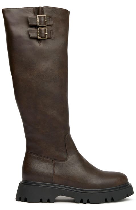 Vegan Bram Knee-High Boots