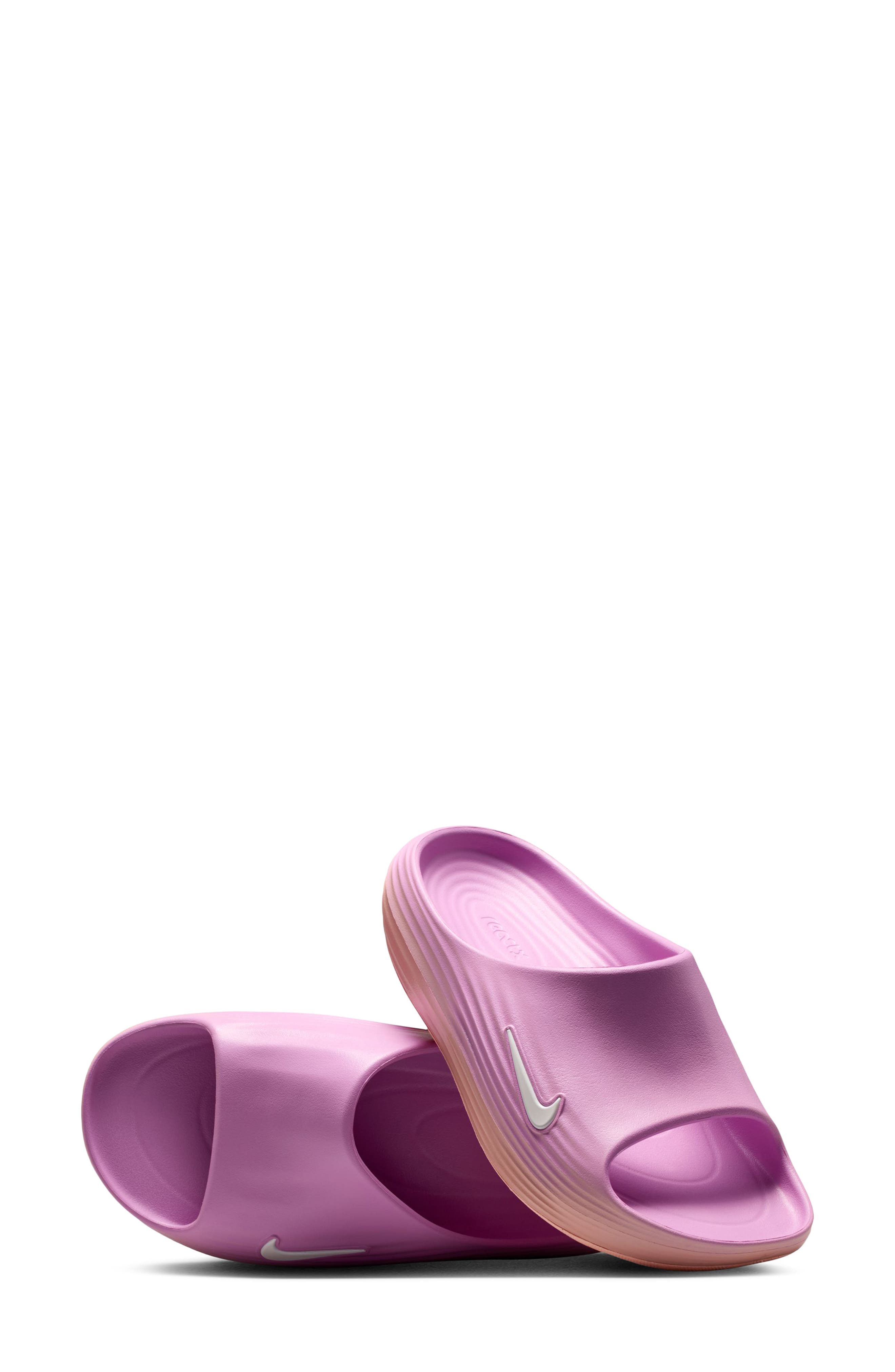 ReactX Rejuven8 Slide, Alternate, color, ARCTIC ORANGE/ SAIL- MAGENTA