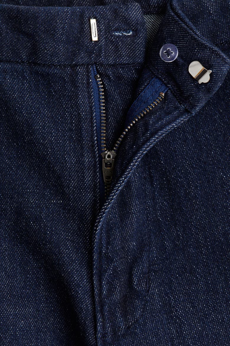 Flared High Jeans, Alternate, color, Dark denim blue