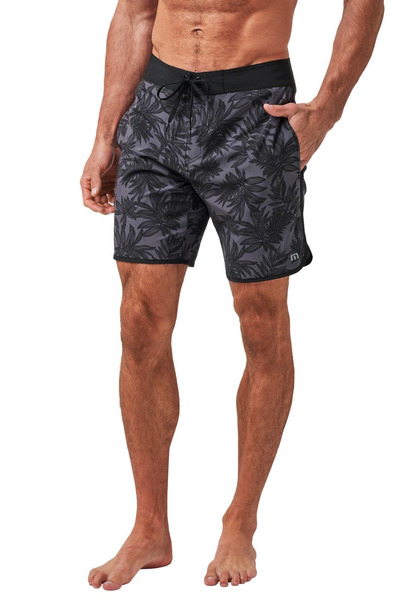 TravisMathew No Wake Zone Board Shorts, Main, color,