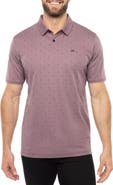 TravisMathew Tourism Neat Piqué Polo