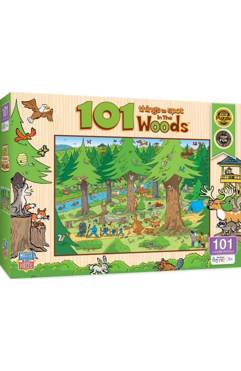 101 Things to Spot Woods 100pc Puzzle