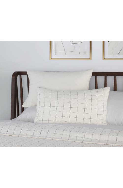 Vellux Yukon Coverlet Set In White