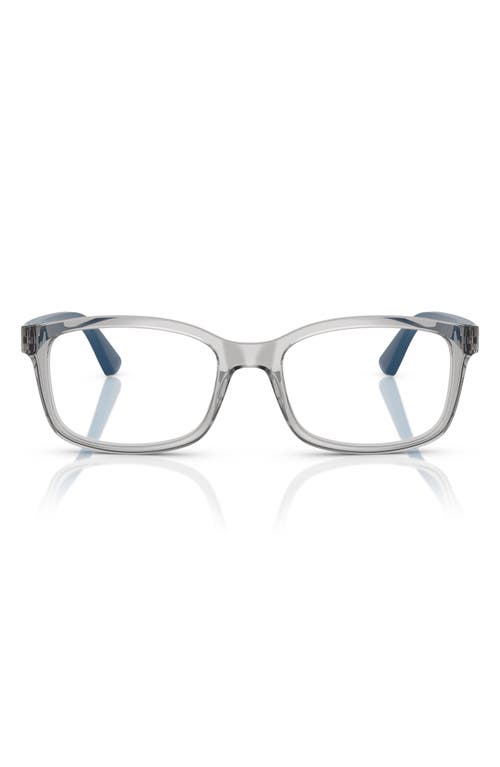 Vogue 48mm Pillow Optical Glasses In Transparent Grey