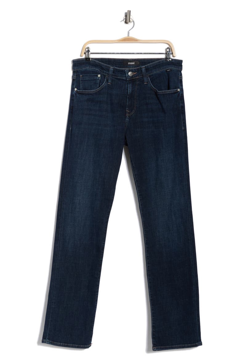 Matt Straight Leg Jeans, Alternate, color, FEATHER BLUE