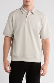 DENIM AND FLOWER Relaxed Fit Polo