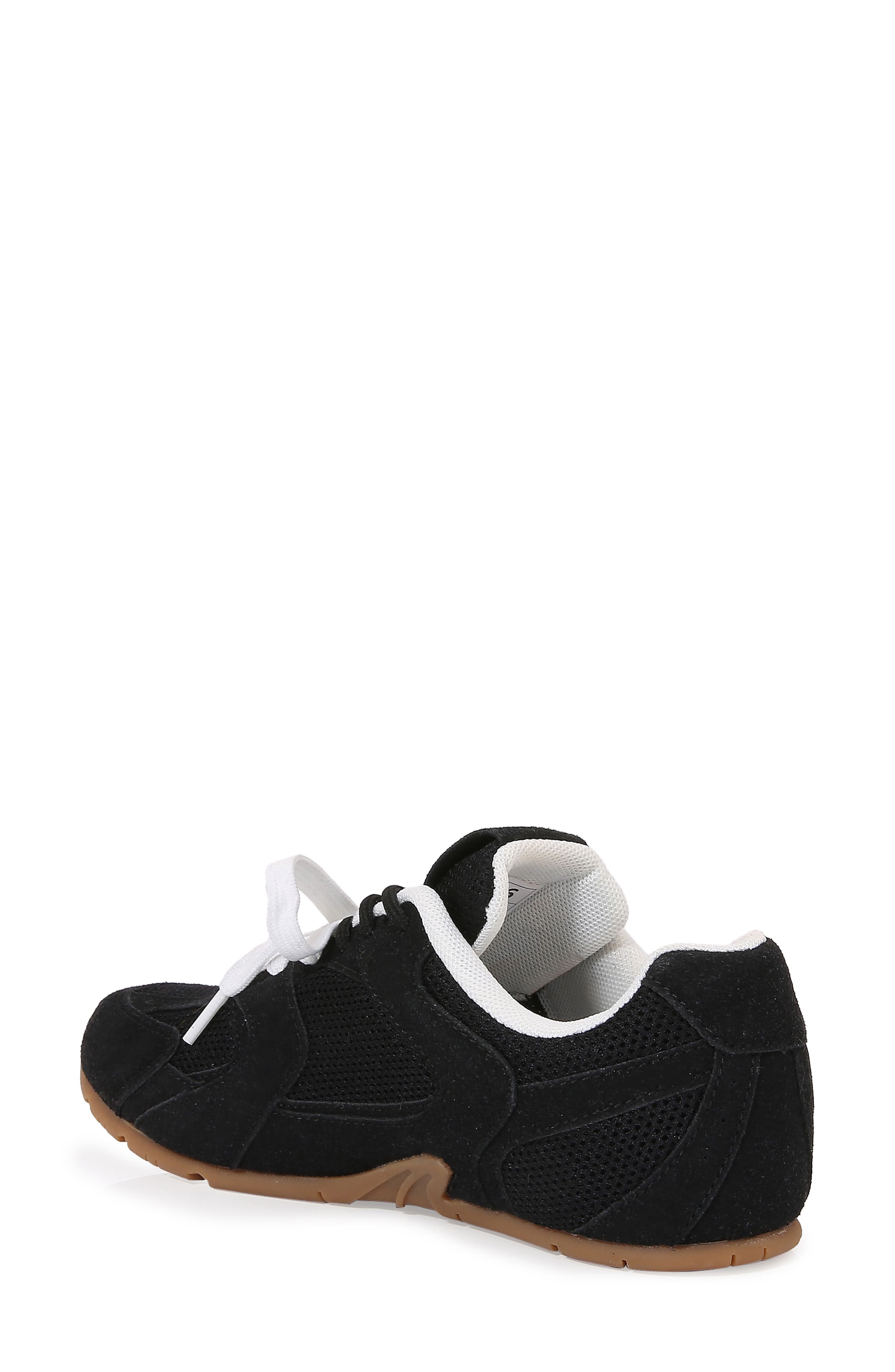 BERNESS Lula Double Lace Sneaker, Alternate, color, Black