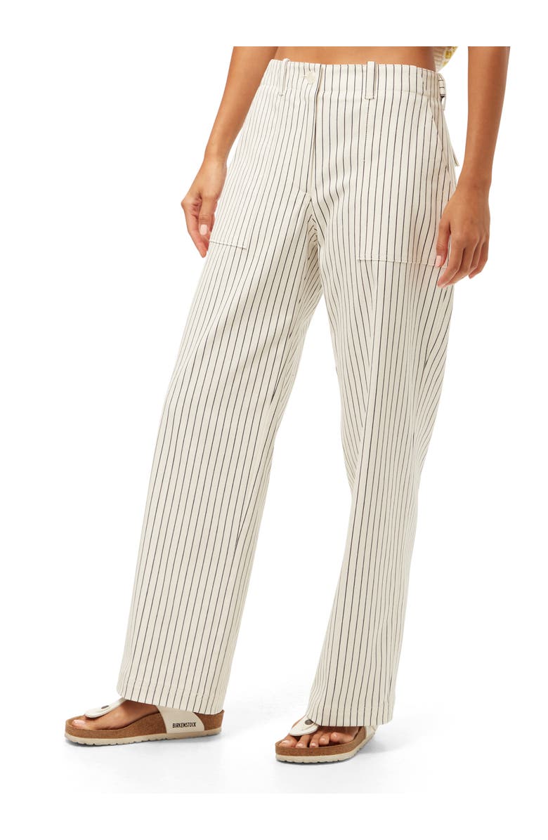 Trina Turk Antonia Striped Straight Leg Pant, Alternate, color,
