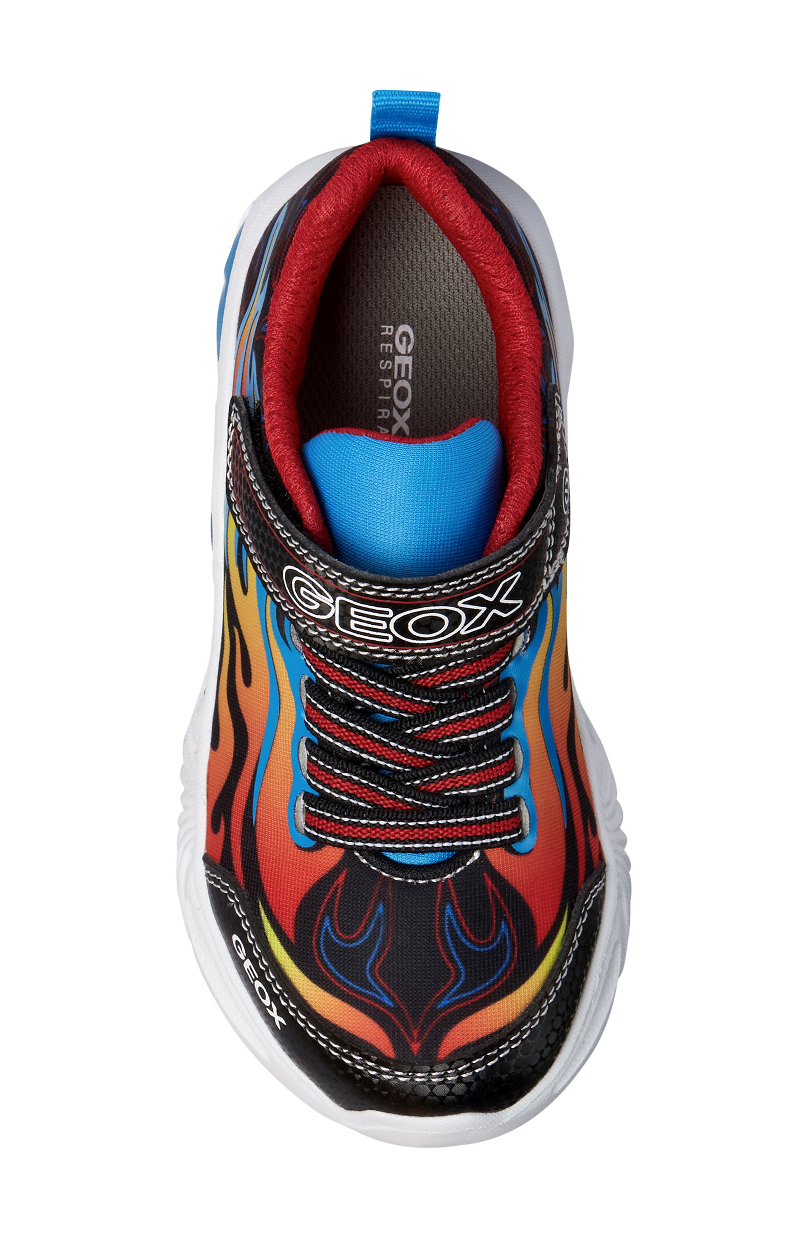 Geox Kids' Assister Light Up Sneaker, Alternate, color, 