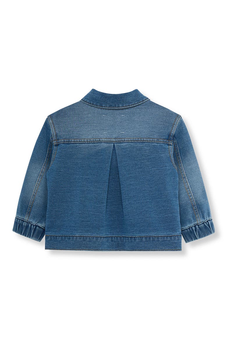 Kids' Stretch Denim Jacket, Alternate, color, MEDIUM STONE